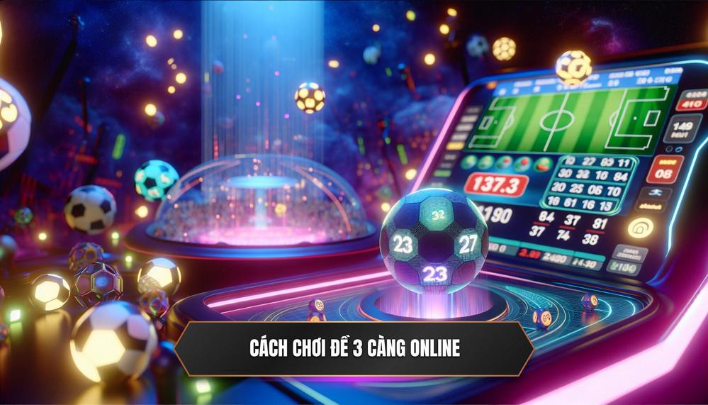 Cách chơi đề 3 càng online