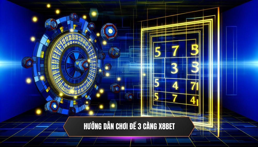 Hướng Dẫn Cách Chơi Đề 3 Càng Online Tại X8BET