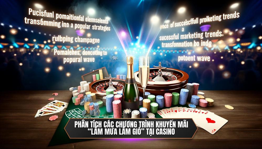 Phân tích các chương trình khuyến mãi “làm mưa làm gió” tại casino